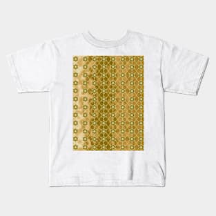 Sepia Stars Geometrics Kids T-Shirt